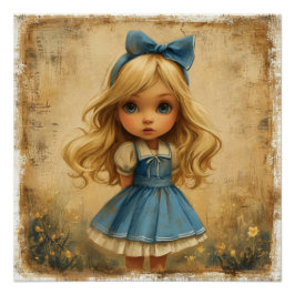 Alice's Whirlwind Adventure: Wonderland Whimsy Poster