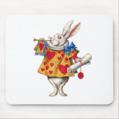 ALICE'S WHITE RABBIT IN WONDERLAND MOUSEPAD (Vorne)