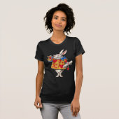 ALICE'S WHITE RABBIT IN WONDERLAND T-Shirt (Vorne ganz)