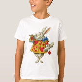 ALICE'S WHITE RABBIT T-Shirt (Vorderseite)