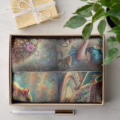 Alice's Wonderland Teatime Adventures Decoupage Seidenpapier (Geschenk)