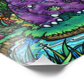 Alicia & Aliana Fairy & Dragon Foto Print (Ecke)