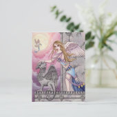 Alicia - Angel Postcard Postkarte (Stehend Vorderseite)