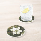 Alicia H. Laird: Magnolie Grandflora Sandstein Untersetzer (Seite)