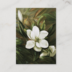 Alicia H. Laird: Magnolie Grandflora Visitenkarte
