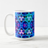 ALICIA ~ Hübsches Glittermuster ~ Kaffeetasse (Links)