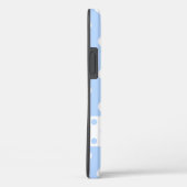 Alicia - Individuelle Name Polka Dots Blue iPhone  Case-Mate iPhone Hülle (Rückseite / Rechts)