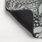 Alicia kelletts geistige Verwicklungskunst Mousepad (Ecke)