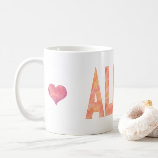 Alicia Tasse (Mit Donut)