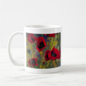 Alicias Mohnblumen Kaffeetasse (Links)
