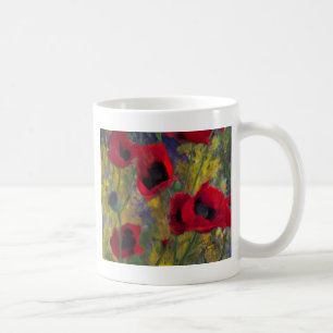 Alicias Mohnblumen Kaffeetasse