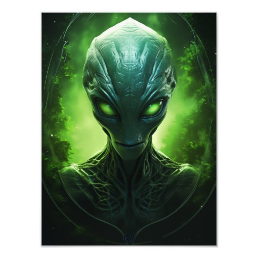 Alien 1  fotodruck (Vorne)