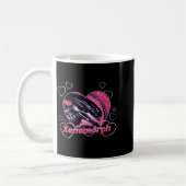 Alien 3 Valentine's Day Loving Xenomorph Heart Rtr Kaffeetasse (Links)
