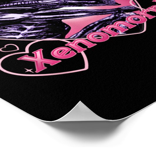 Alien 3 Valentine's Day Loving Xenomorph Heart Rtr Poster (Ecke)