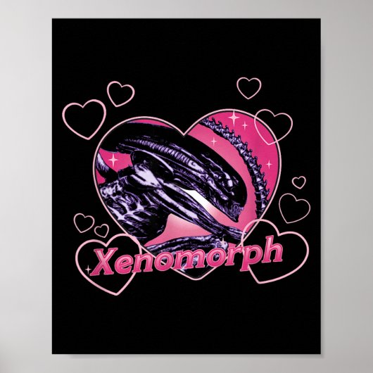 Alien 3 Valentine's Day Loving Xenomorph Heart Rtr Poster (Vorne)