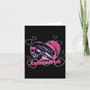 Alien 3 Valentinstag Liebender Xenomorph Herz Rtr Karte