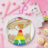 Alien Abduction Gay Pride Gaylien Lgbt Pappteller (Party)