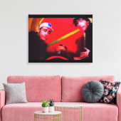 Alien Abduction Nightmare Leinwanddruck (Insitu (Wohnzimmer))