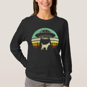 Alien Abduction Red Blue Heeler Cattle Dog Ufo Wel T-Shirt