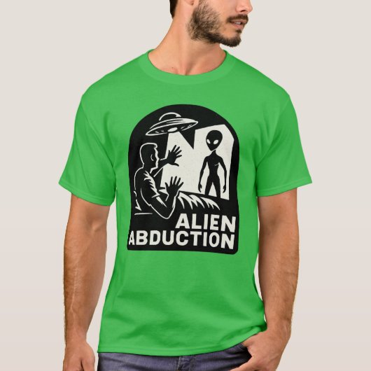 Alien Abduction T - Shirt (Vorderseite)