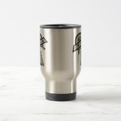 Alien Abduction UFO Flying Saucer Reisebecher (Mittel)