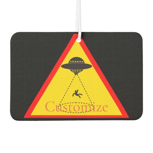 Alien Abduction UFO Thunder_Cove Autolufterfrischer (Vorderseite)