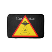 Alien Abduction UFO Thunder_Cove Badematte (Vorderseite)