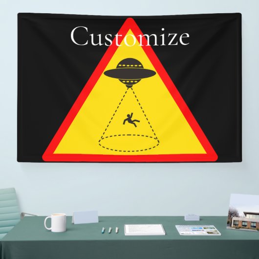 Alien Abduction UFO Thunder_Cove Banner (Messe)