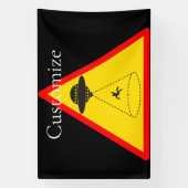 Alien Abduction UFO Thunder_Cove Banner (Vertikal)
