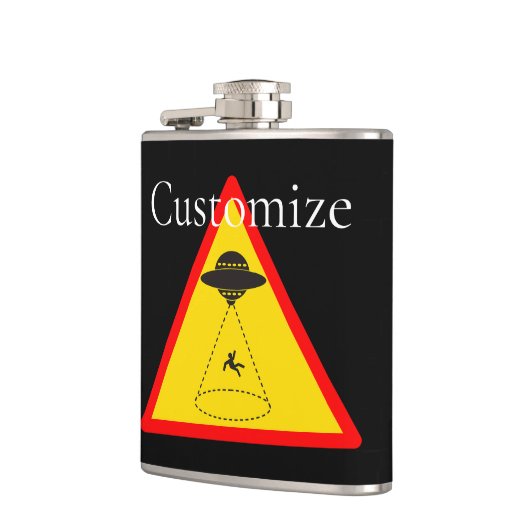 Alien Abduction UFO Thunder_Cove Flachmann (Links)