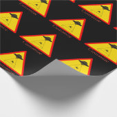 Alien Abduction UFO Thunder_Cove Geschenkpapier (Ecke)