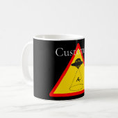 Alien Abduction UFO Thunder_Cove Kaffeetasse (Vorderseite Links)