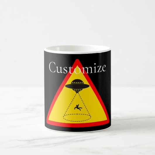 Alien Abduction UFO Thunder_Cove Kaffeetasse (Mittel)