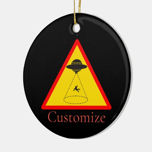 Alien Abduction UFO Thunder_Cove Keramik Ornament (Links)