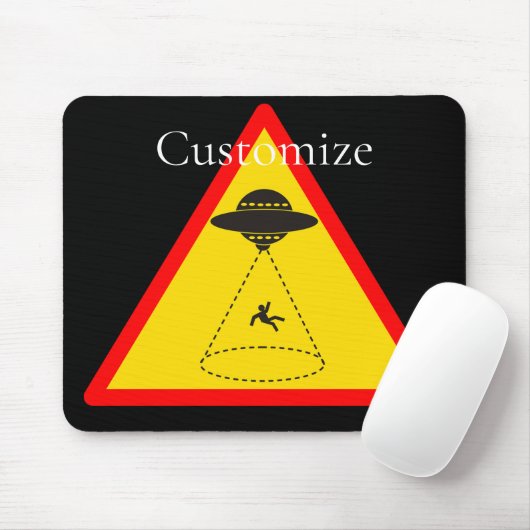 Alien Abduction UFO Thunder_Cove Mousepad (Mit Mouse)