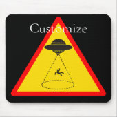 Alien Abduction UFO Thunder_Cove Mousepad (Vorne)
