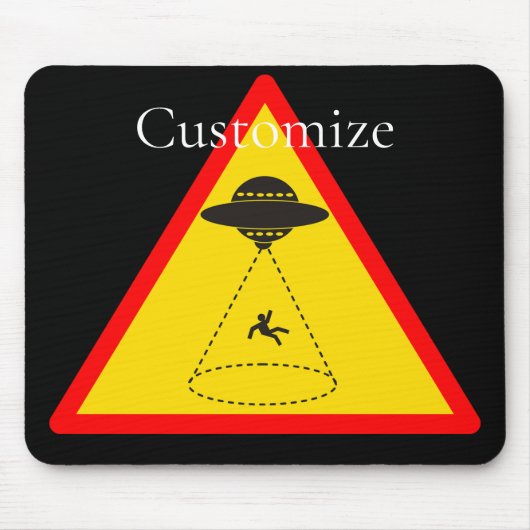 Alien Abduction UFO Thunder_Cove Mousepad (Vorne)