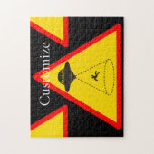 Alien Abduction UFO Thunder_Cove Puzzle (Vertikal)