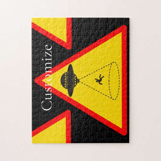 Alien Abduction UFO Thunder_Cove Puzzle (Vertikal)