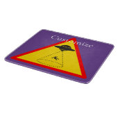 Alien Abduction UFO Thunder_Cove Schneidebrett (Ecke)