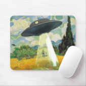 Alien-Abduktion Mousepad (Mit Mouse)