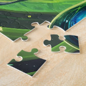 Alien Adventure in Fantasy Mushroom Forest Puzzle (Seite)
