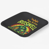 Alien Adventures starten hier in Roswell! Pappteller (Gewinkelt)