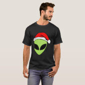 Alien Alien Grüner Rave glaubt, dass Ufo Pocket fü T-Shirt (Vorne ganz)