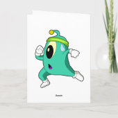 Alien als Läufer Karte (Rückseite)