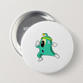 Alien als Runner Button (Vorne & Hinten)