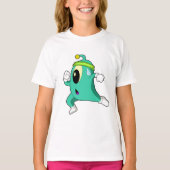 Alien als Runner T-Shirt (Vorderseite)