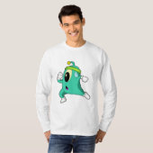Alien als Runner T-Shirt (Vorne ganz)