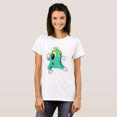 Alien als Runner T-Shirt (Vorne ganz)