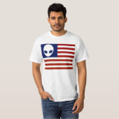 Alien-Amerikaner-T - Shirt (Vorne ganz)